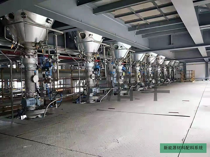 新能源材料配料系統(tǒng)